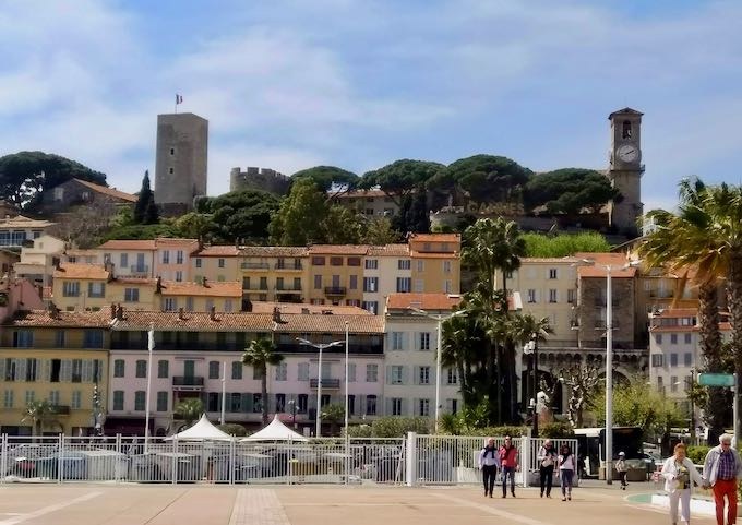 Le Suquet is a picturesque old town.