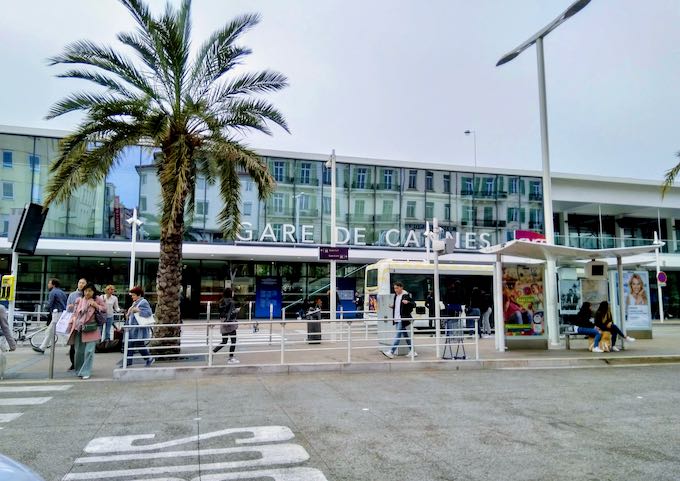 The train station offers connections across Italy.