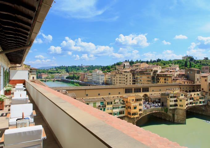 Portrait Firenze Hotel offers gorgeous views.