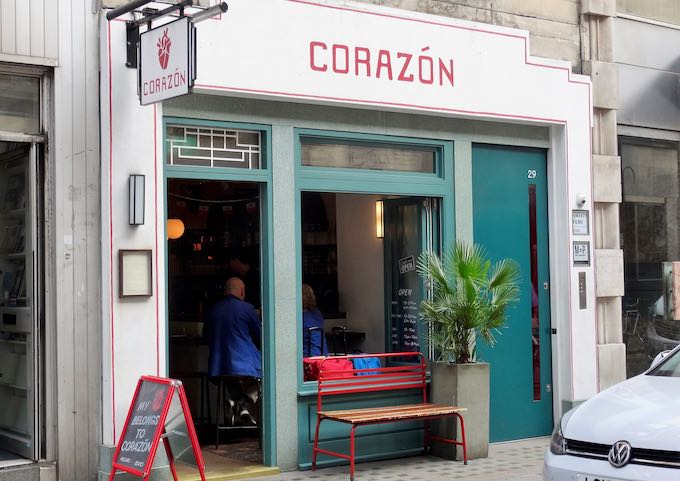 Corazon is renowned for its tacos.