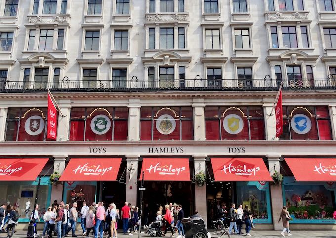 Hamleys on Regent Street is the world's largest toy store.