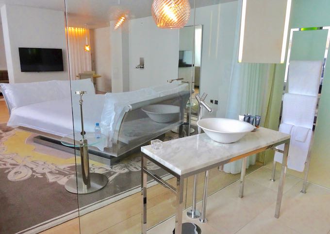 Rooms features signature Philippe Starck designs.