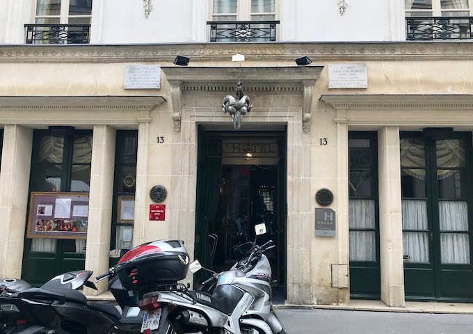 L'Hôtel in Paris, France.