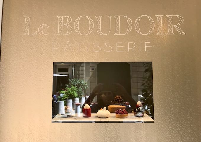 Le Boudoir sells amazing baked goods.