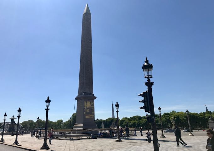Place de la Concorde is a short walk away.