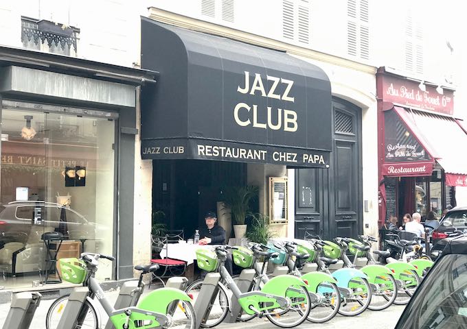 Jazz Club close by is open till dawn.