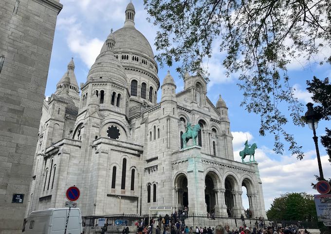 Basilica du Sacré-Cœur is worth a visit.