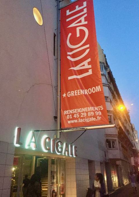 La Cigale concert hall is a historic landmark.
