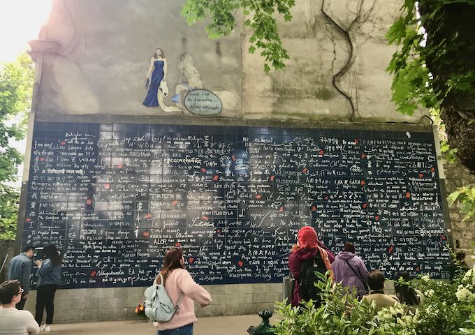 Wall of Love is a monument for love.