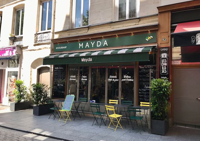 Mayda serves great crêpes just steps away.