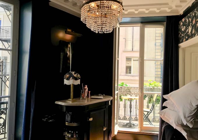 The decor and views make the rooms very inviting.