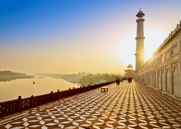 The best places to stay and visit in Agra.