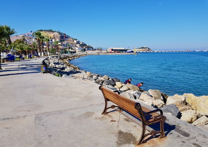 Kuşadasi neighborhood on Turkey's Aegean Coast.