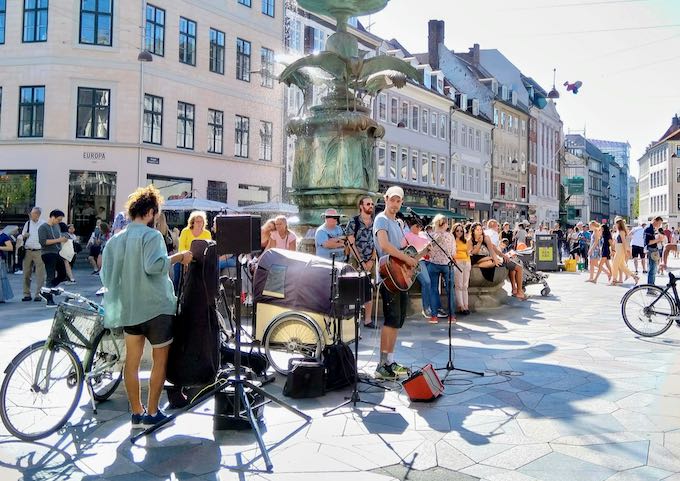 Strøget features the best shopping in the area.