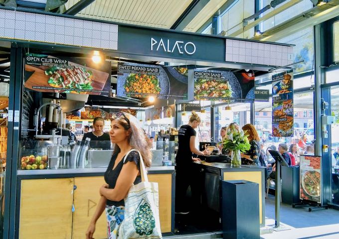 Palæo serves inventive and healthy cuisine at Torvehallerne.