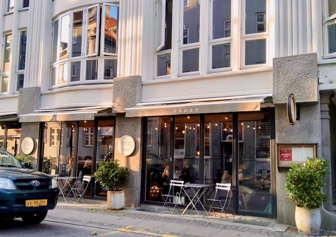 Vækst, just steps away, has a vegetable-centric menu.