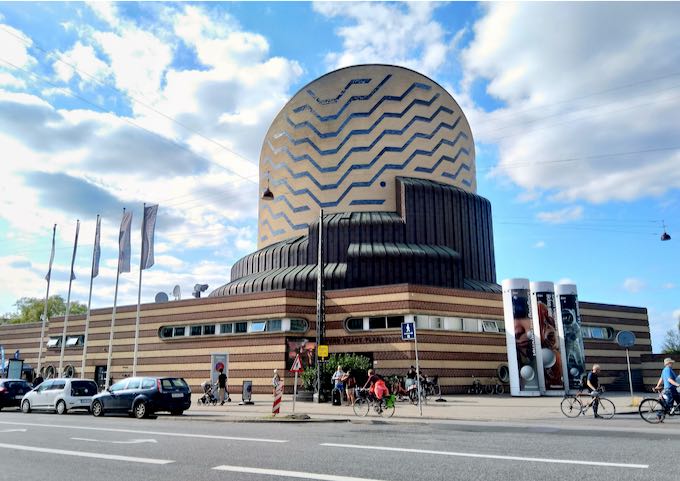 Tycho Brache Planetarium is popular for stargazing.
