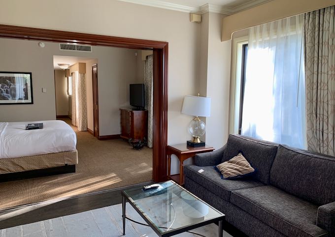 The Mount Temple Suites are new and spacious.