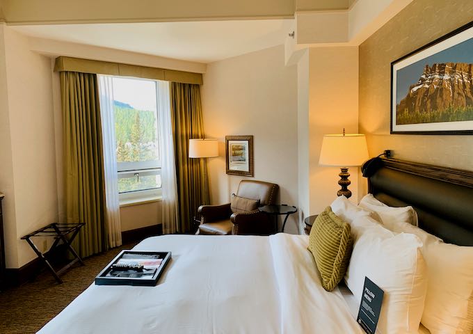 Fairmont Gold King Rooms are comfortable.