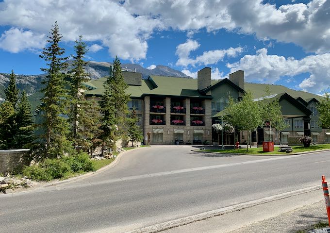 Review of The Rimrock Resort Hotel in Banff, Canada.