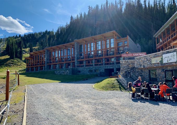 Review of Sunshine Mountain Lodge in Banff, Canada.