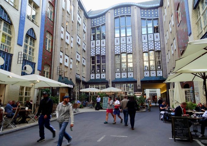 Hackesche Höfe houses some of the city's best artisanal shops.