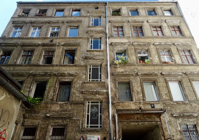 The crumbling Hirschhof is an ode to Berlin's grittier days.