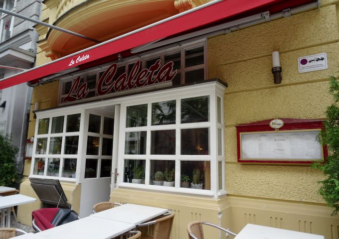 La Caleta serves excellent Spanish fare.