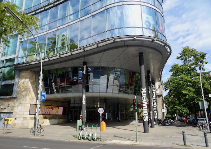 Stilwerk is a designer department store with secure parking.