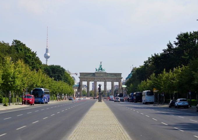 The huge Tiergarten offers views of the Brandenburg Gate and the TV Tower.
