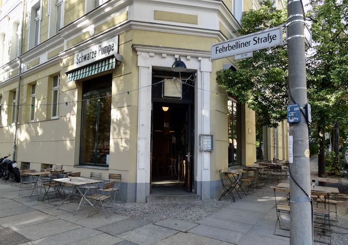 Schwarze Pumpe is a local restobar that serves excellent food.