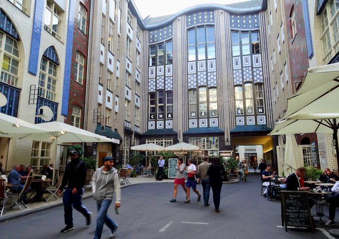 Hackesche Höfe houses some of the city's best artisanal shops.