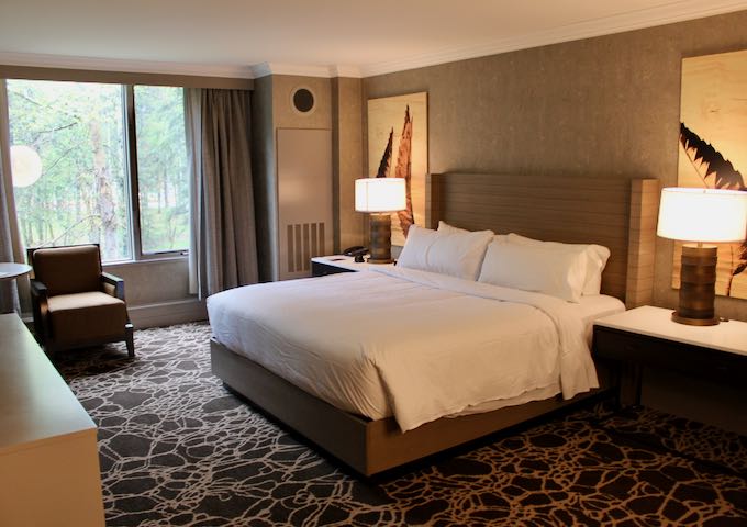 King Rooms are modern and spacious.