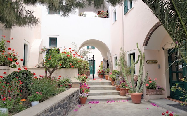 The main entrance at Costa Marina Villa