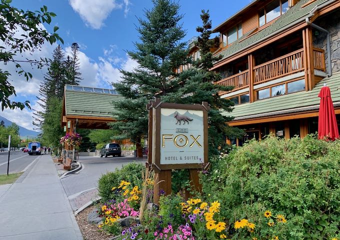Fox Hotel & Suites in Banff.