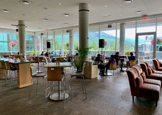 Maclab Bistro offers great views.
