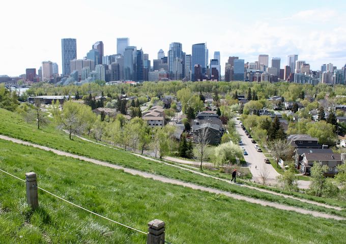 Crescent Heights offers great views of Calgary.