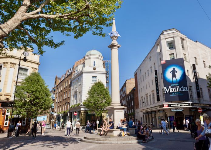 Staying in Covent Garden London.