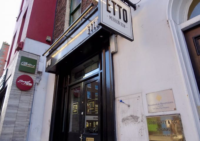 Etto is a fantastic restaurant opposite SPAR.