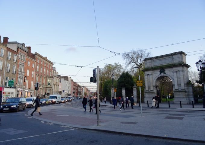 Fusilier's Arch in St Stephen's Green is a British colonial monument with rich history.