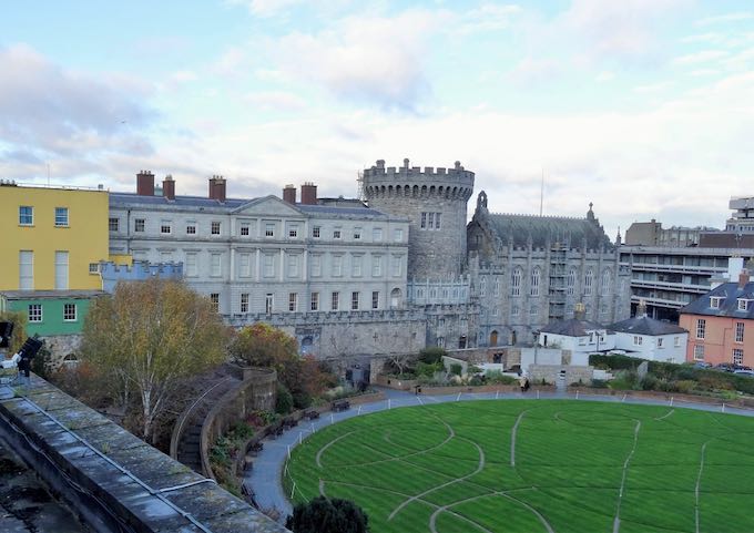 Dublin Castle has an eclectic architecture.