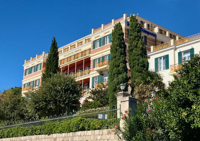 Review of Hilton Imperial Hotel in Dubrovnik, Croatia.