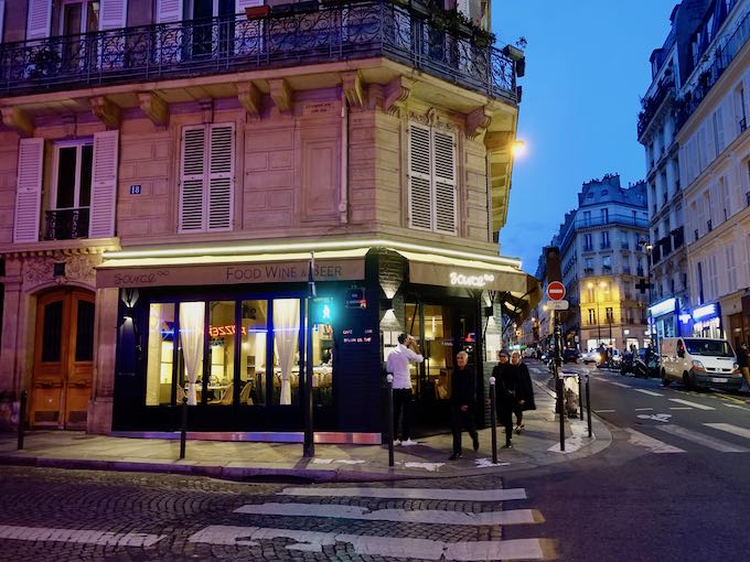 Source Infinie restaurant in Paris