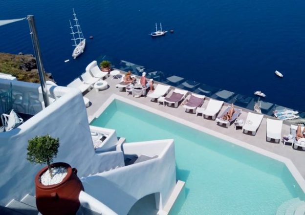 Santorini Hotels with Heated Pools