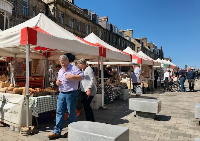 Several fairs are held on Castle Street though the year.