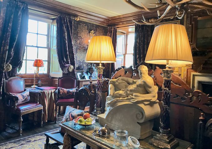 The Owner's Suite's sitting room has good views.