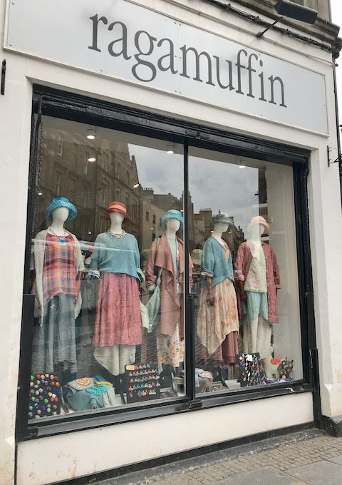 Ragamuffin sells cashmere and other woolen knitwear.