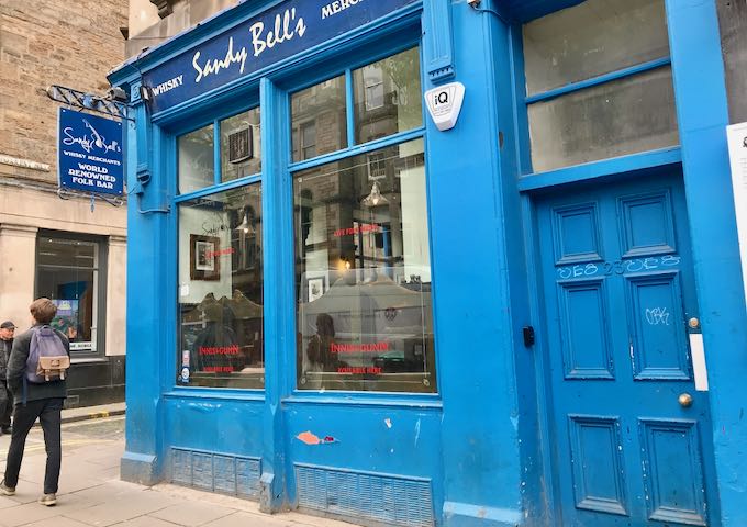 Sandy Bell's is a great folk bar.