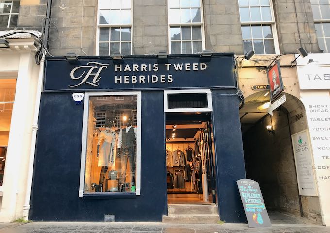 Harris Tweed Hebrides sells excellent hand-woven woollens.