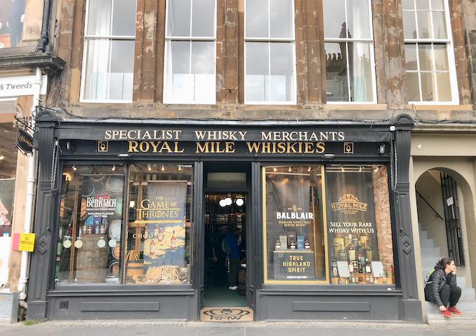 Royal Mile Whiskies has a great collection of whiskies.